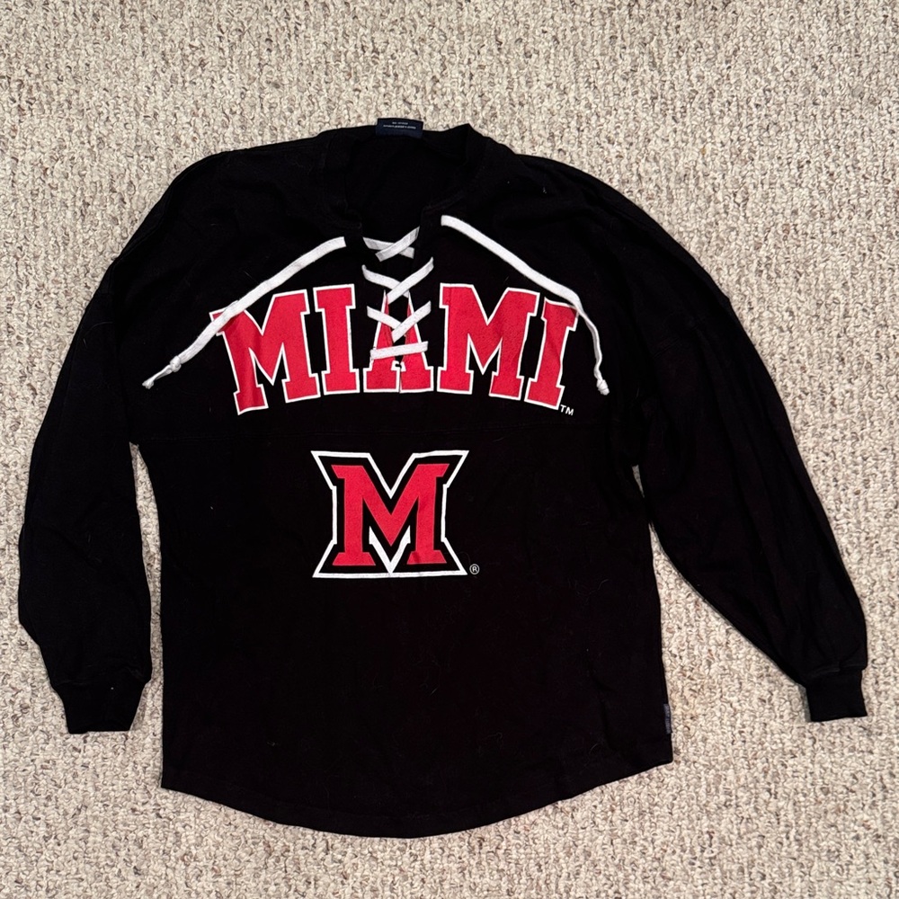 Miami Black Long Sleeve Shirt